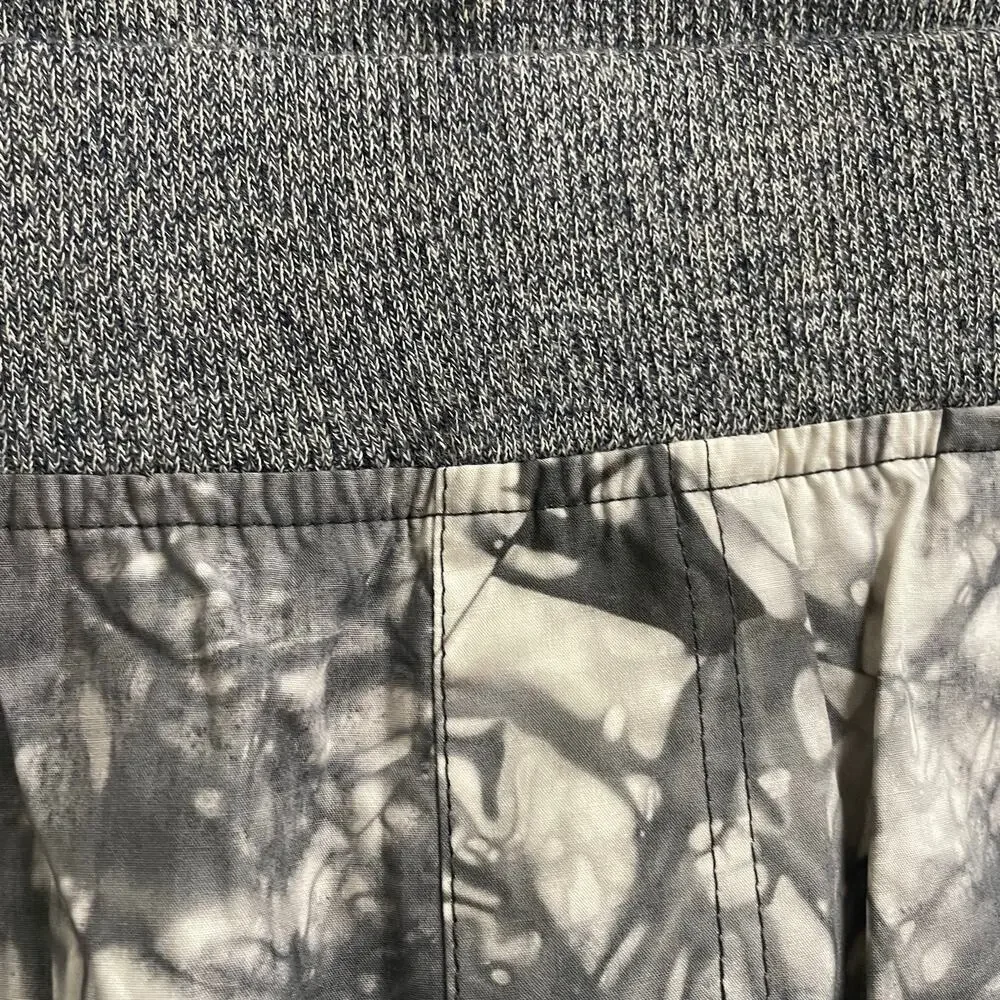 Cabi NEW Woven Marble Pant Size Medium Casual Pull On Elastic Waist Comfort